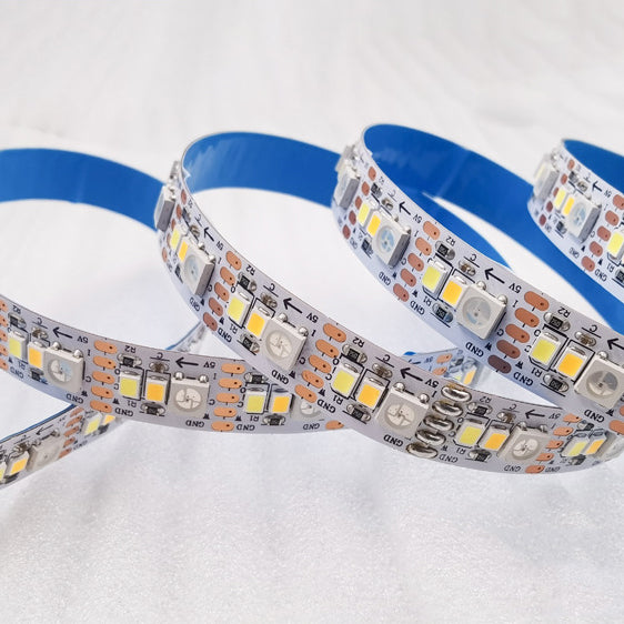 12V Double Row 5050 RGB LED Strip, 5m