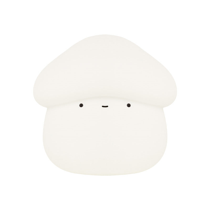 LED Mushroom Night Lamp with Timer, Silicone Body