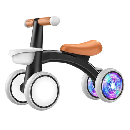 Balance Bike With Glow Rear Wheels for Early Riders