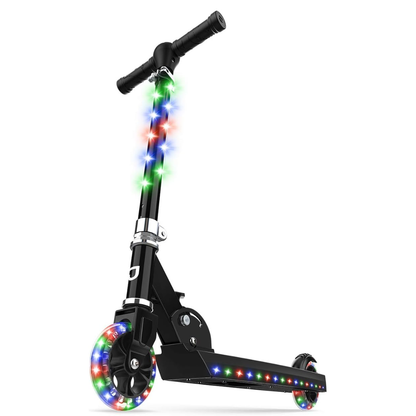 Kick Scooter for Kids with LED Outdoor Riding