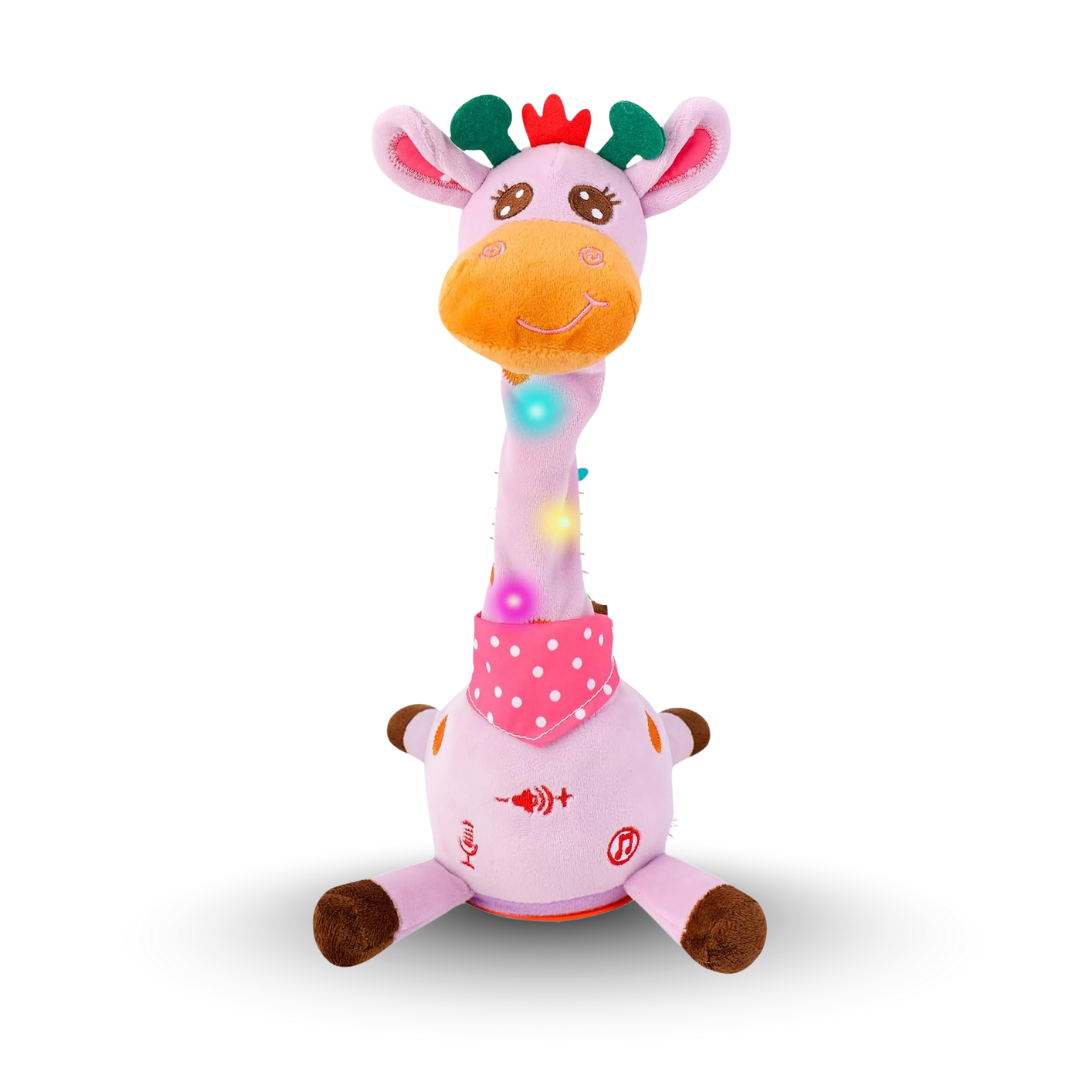 Plush Toy Dancing With Music Voice Recording and LED