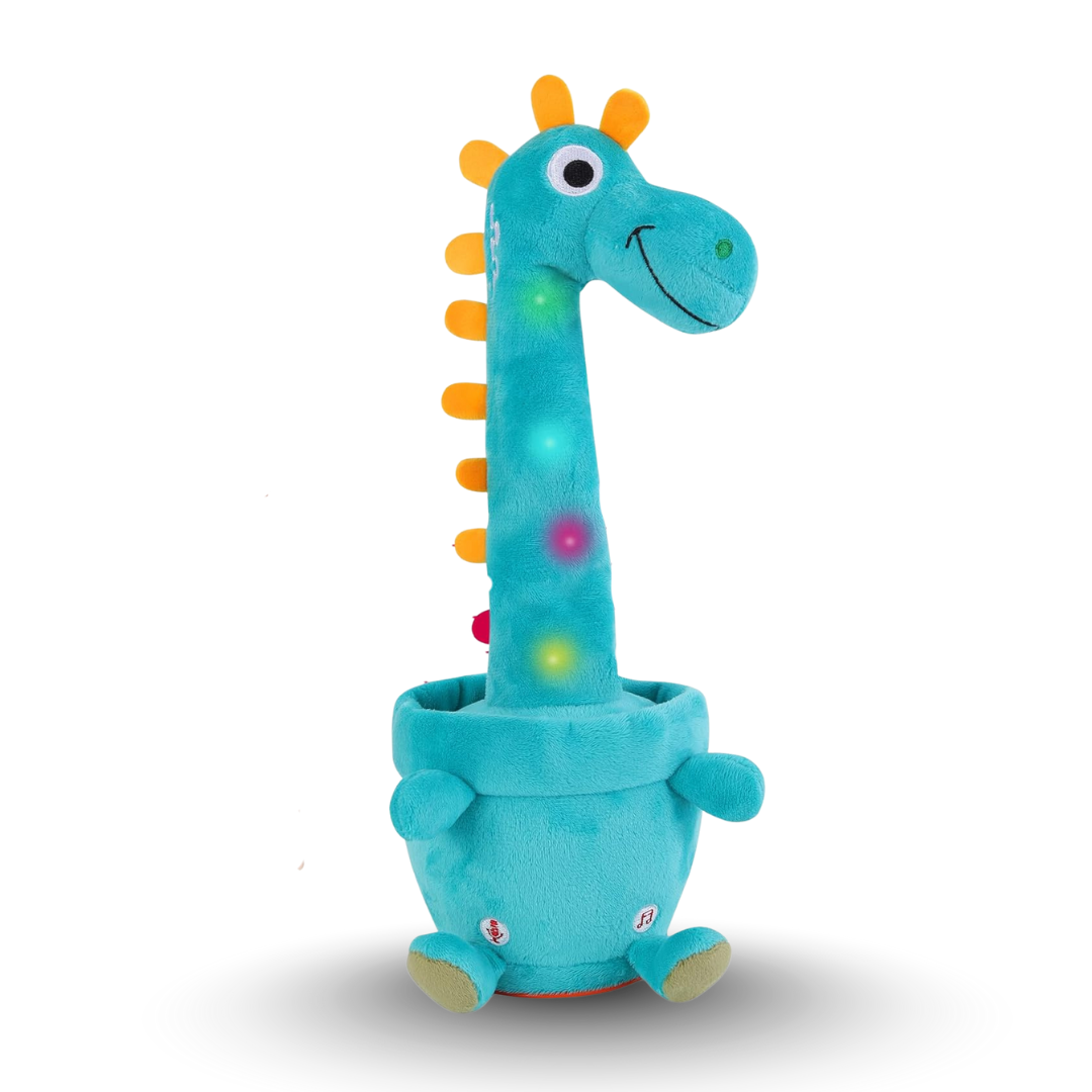 Plush Toy Dancing With Music Voice Recording and LED