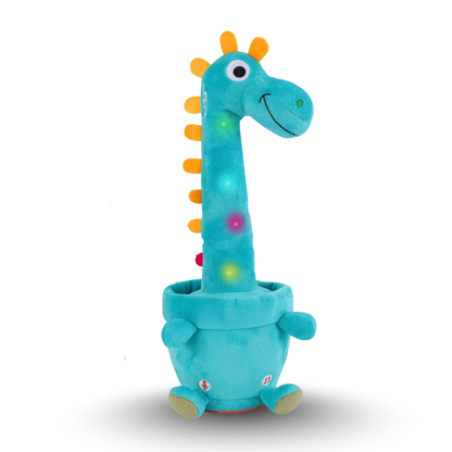 Plush Toy Dancing With Music Voice Recording and LED