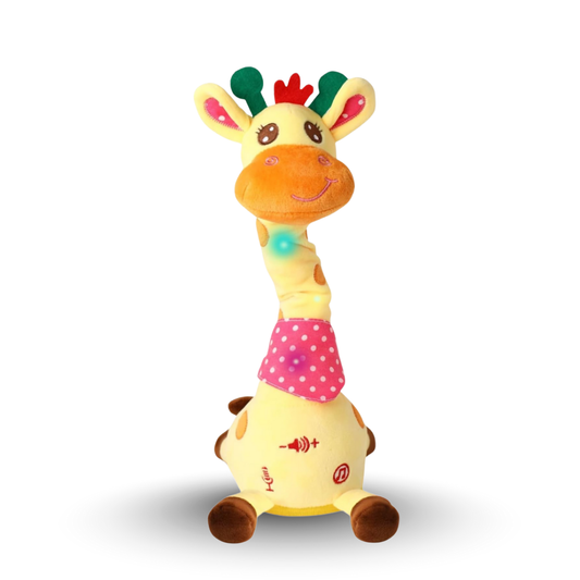 Plush Toy Dancing With Music Voice Recording and LED